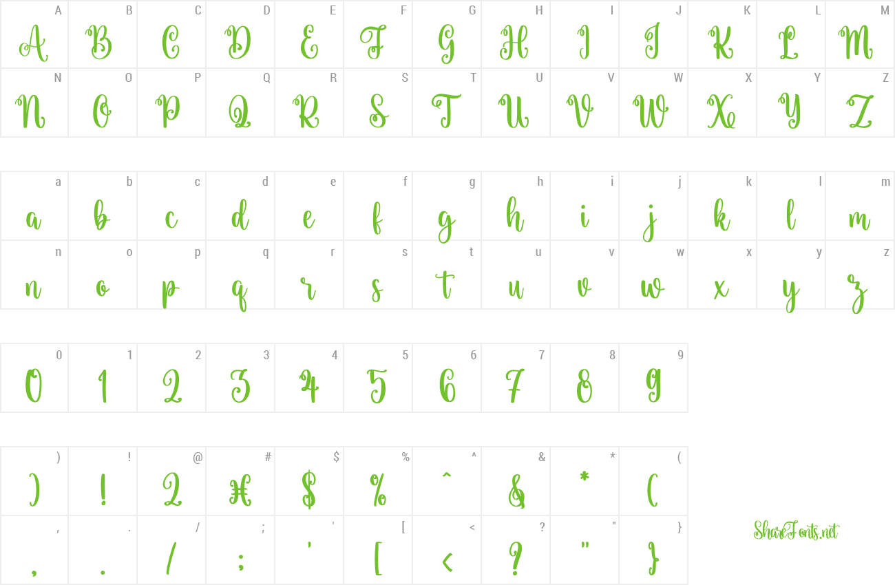 Font Christmas Wishes preview